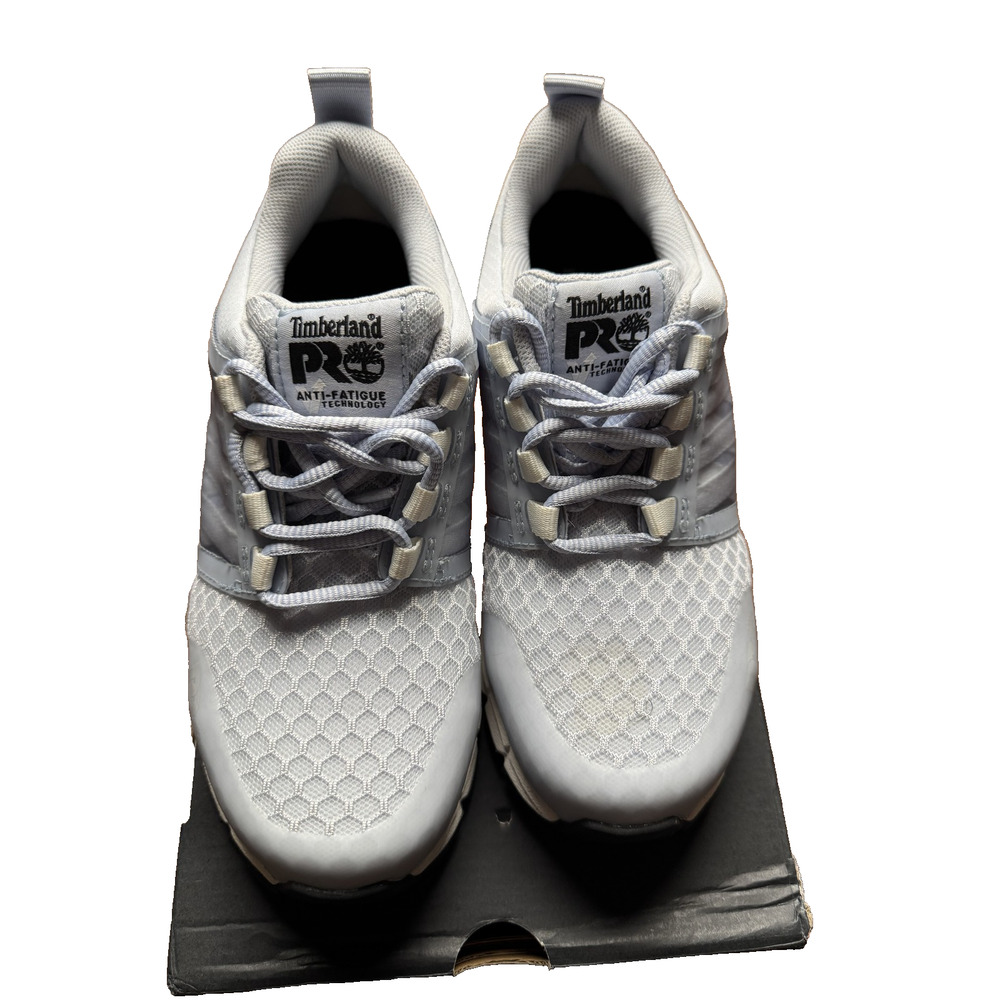 Timberland PRO Radius Shoes Womens Size 5.5M Gray Composite Safety Toe Work